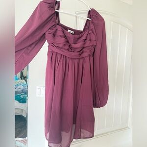 Abercrombie and fitch Emerson Balloon Sleeve Dress